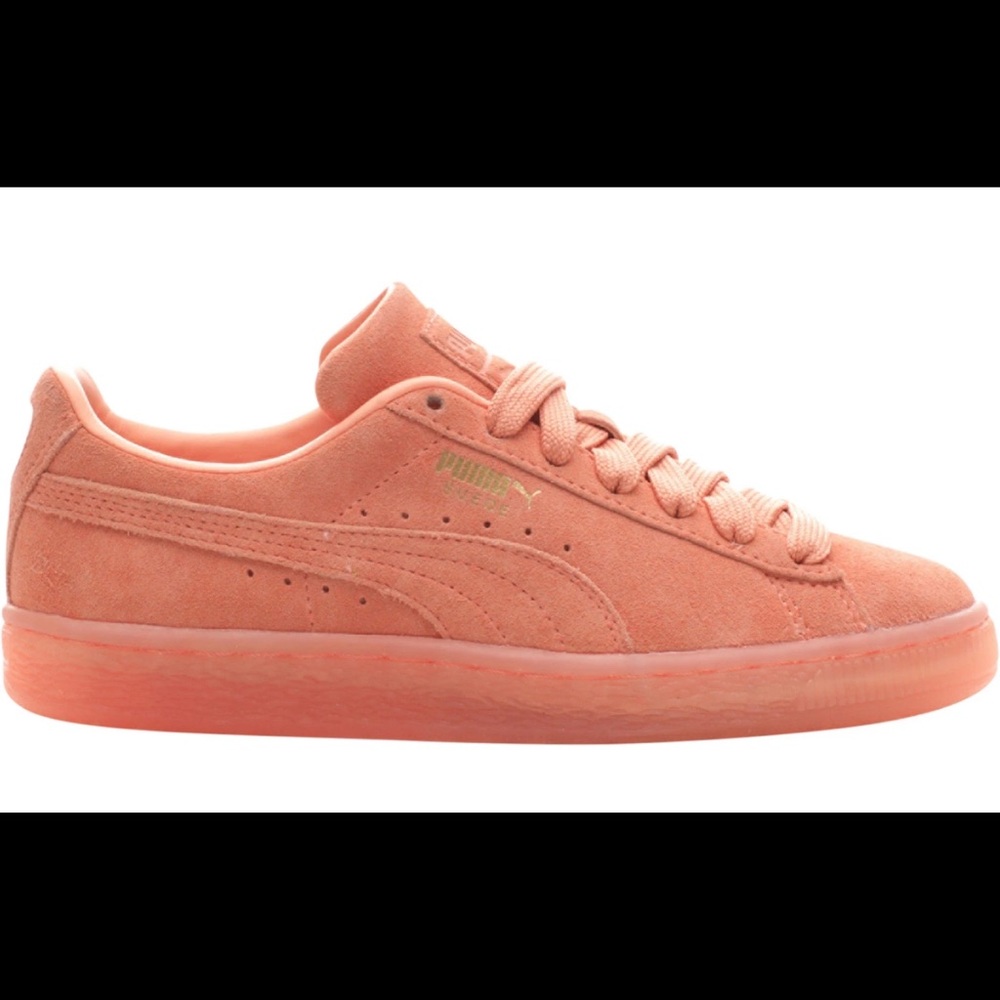 Coral Pink Puma Shoes